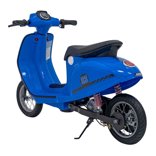 Pojazd Skuter dla dzieci na akumulator Retro 23 Niebieski SX2438.NIE